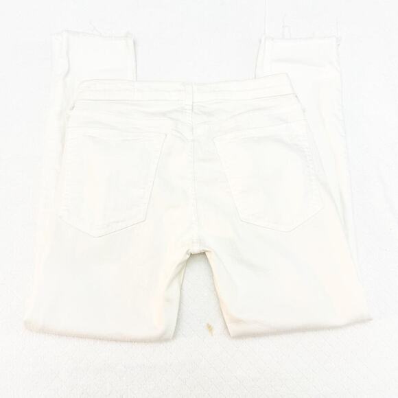 Rag & Bone Dre Capri White Denim Jeans Skinny Fit Size 26 - Picture 5 of 8